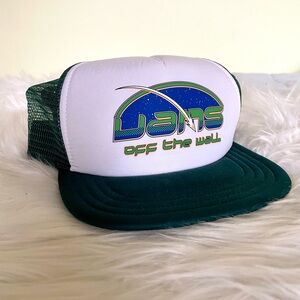 Vans Off The Wall Green and White Cap